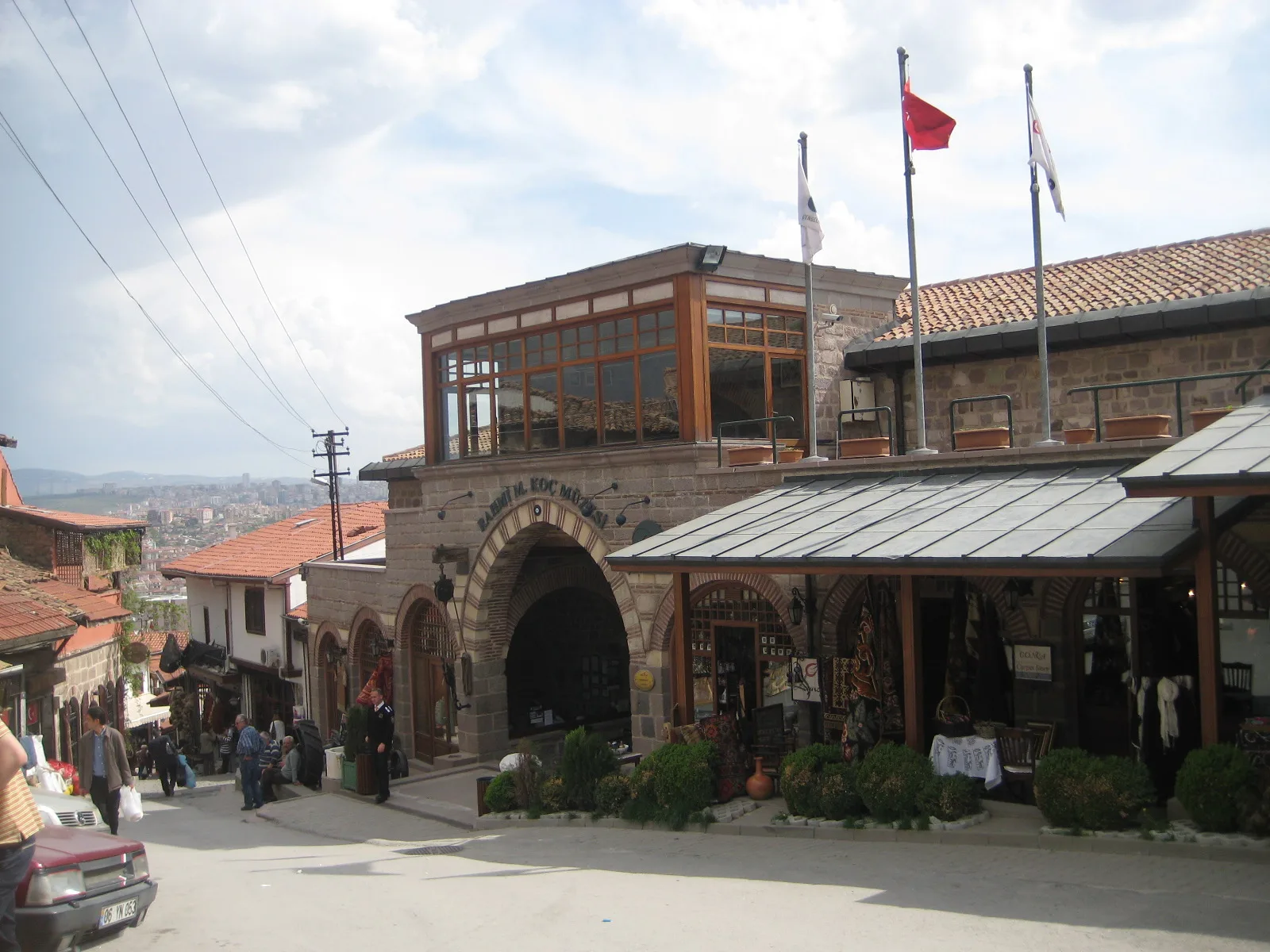 Exterior facade of the Rahmi M. Koç Museum in Ankara